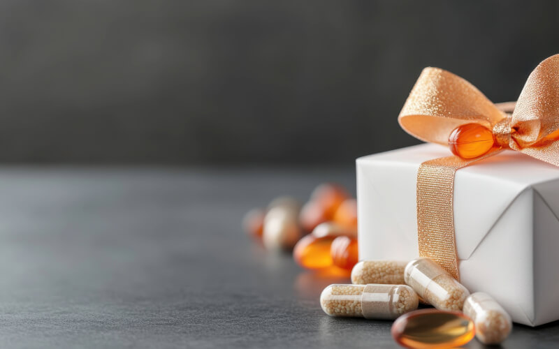 Vitaminai dovana močiutei